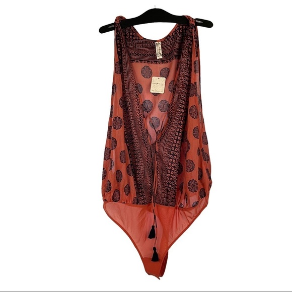 FREE PEOPLE INTIMATELY Tasseled Bodysuit - Picture 4 of 10